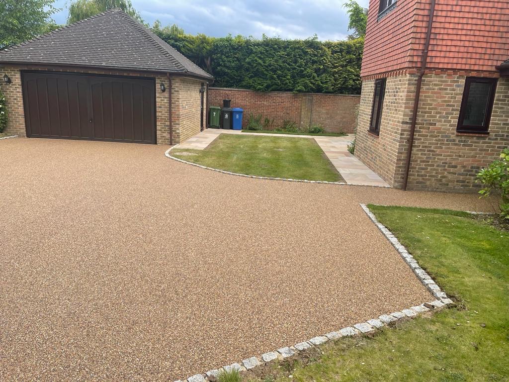 Driveway finished by DriveScape Ltd in Trowbridge