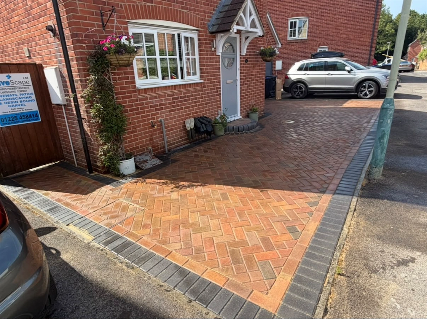 Block paving driveway durability